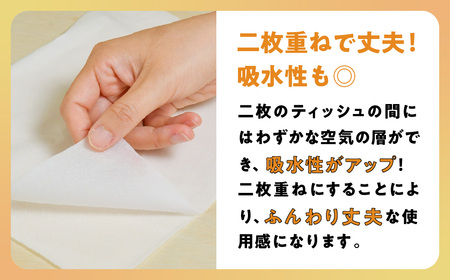 ティッシュペーパー ボックスティッシュ 50箱 (5箱組×10セット 200組 400枚)ナクレ  