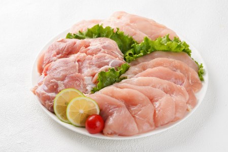 鹿児島県 曽於市産 曽於 ポーク 県産 鶏 セット 合計4.5kg 豚肉 鶏肉 切り落とし【Rana】A410-v02