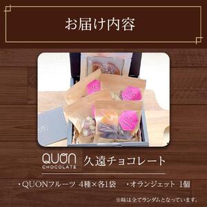 久遠チョコレート　栃木那須野店フルーツセット　 チョコレート 洋菓子 ショコラ 詰め合わせ セット 厳選 スイーツ QUON