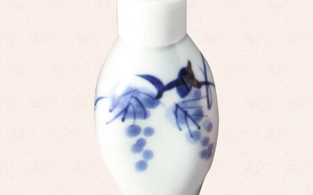 有田焼 ポチっとちょいかけ 醤油さし 丸型 ぶどう /やきもの工房 成[UDU067] 醤油差し