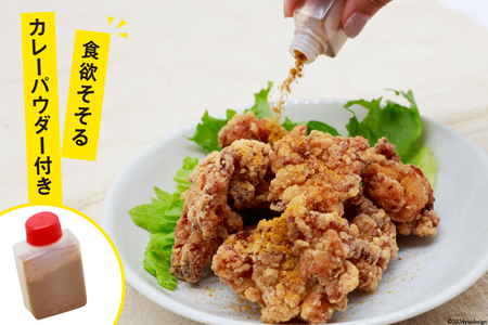 唐揚げ ごちから カレー味 300gx3袋(計900g) [からあげ専門店おっSAMA 石川県 宝達志水町 38600909]