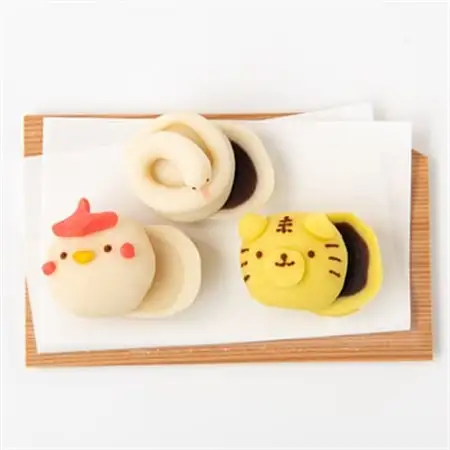 かわいくて美味しい!干支上生菓子　12個入り_菓子・スイーツ 和菓子  _【配送不可地域：離島】【1495408】