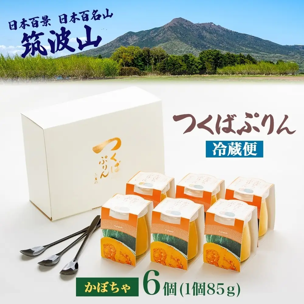 つくばぷりん かぼちゃぷりん 6個 プリン ぷりん かぼちゃ カボチャ 南瓜 牛乳 ミルク 卵 とろける スイーツ 贅沢 洋菓子 おやつ 冷菓 ご褒美 デザート 人気 グルメ お取り寄せ ギフト プレゼント 贈り物 贈答品 冷蔵 送料無料 ふじ屋 茨城県 桜川市 [EW009sa]