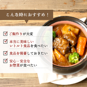 米沢牛 ビーフシチュー 4食 セット ( 1袋 200g ) 計 800g レトルト パウチ 惣菜 和牛 牛肉 牛すね肉 ご当地 グルメ 山形県 米沢市