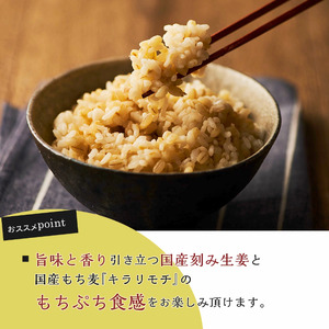 【栄養満点】生姜プラスもち麦ごはん 160g×18個 ご飯パック