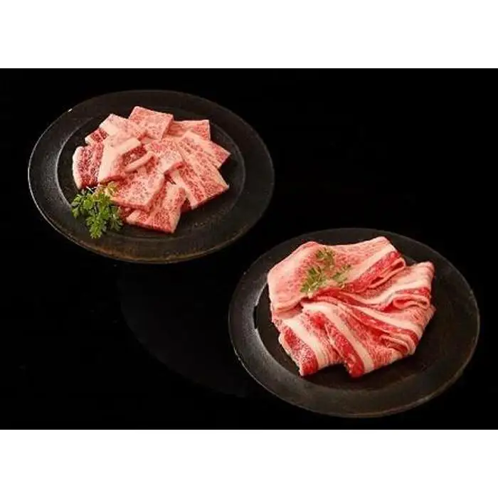 【A4ランク以上】神戸牛すき焼き＆焼肉セットA　400g(スライス肉（バラ）、焼肉（バラ）各200g）