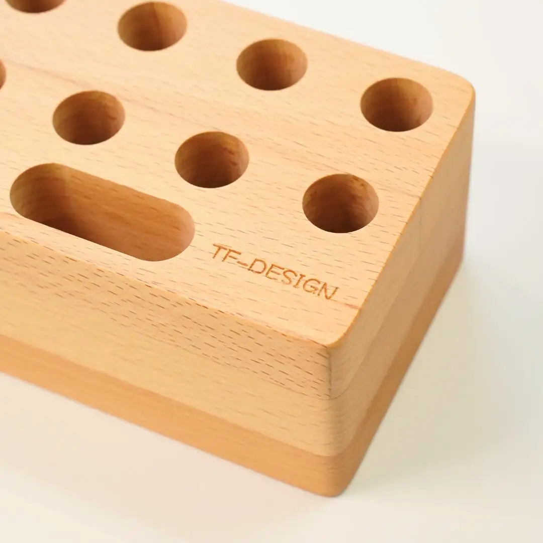 卓上ツールスタンド 木製 机上収納 文房具 工具立て 収納 DIY 工具収納 道具収納 模型 工作 おしゃれ シンプル 模型工具 収納用品 【016S067】