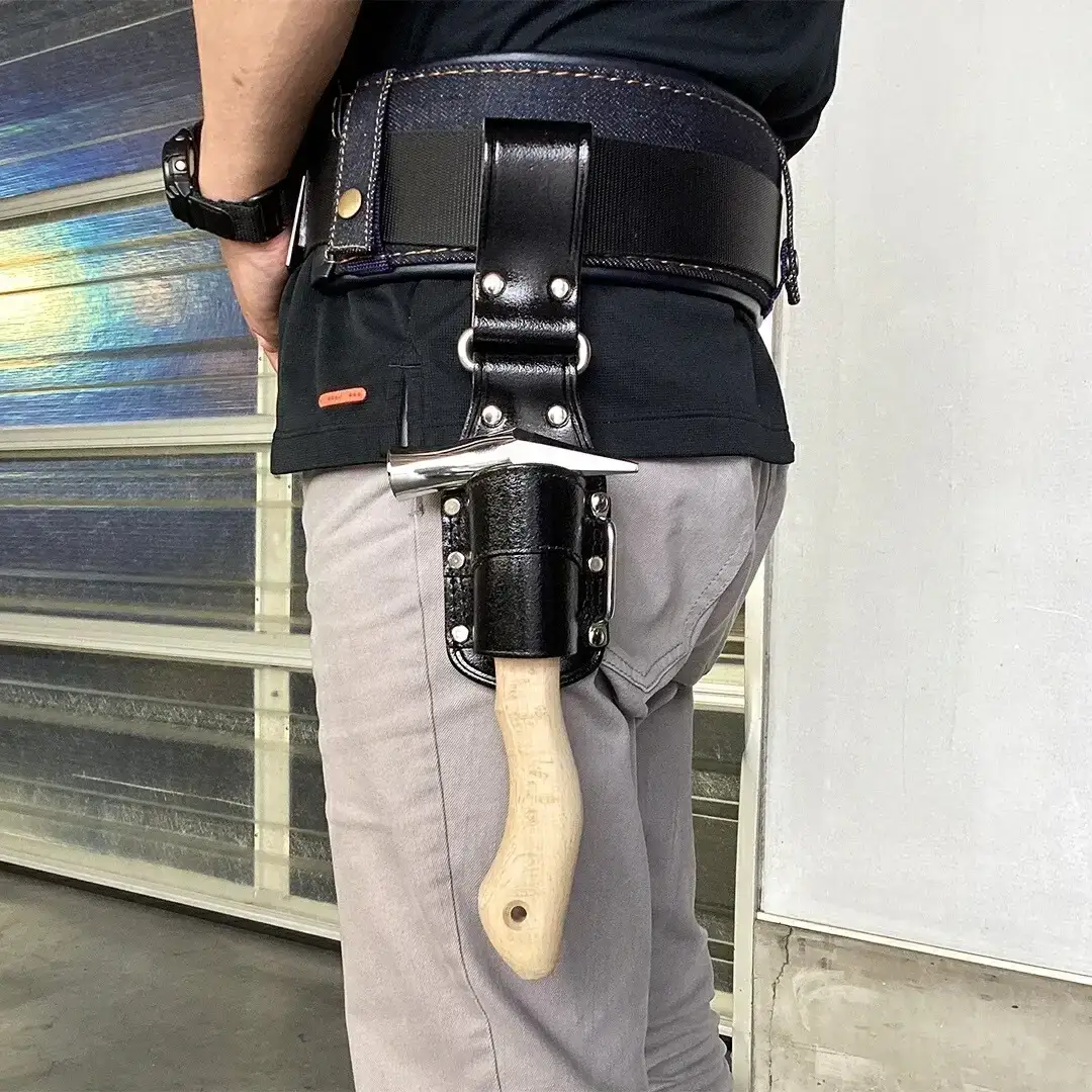 先切玄能 ミラー 24 蛇曲ショート 250mm ハンマー シルバー 金槌 とんかち 工具 握りやすい [マルキン印] 【029S021】