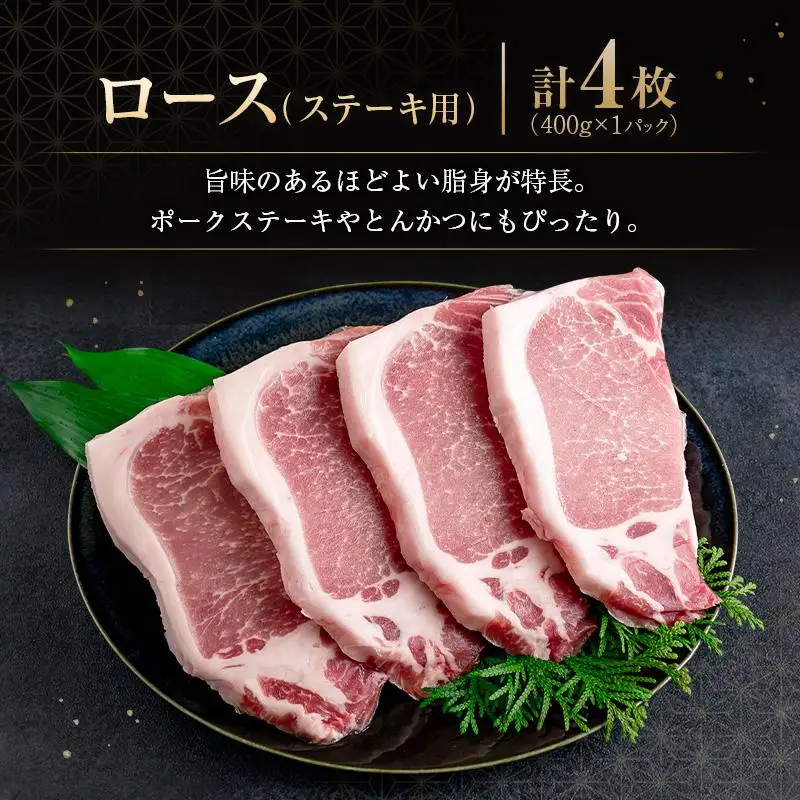 宮崎県えびの市産 いもこ豚 バラエティーセット 計3.2kg