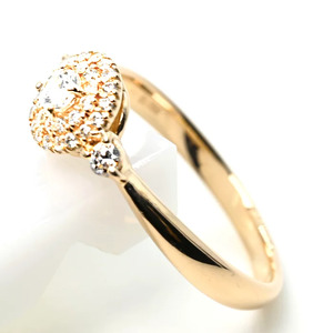 K18 ダイヤモンドリング　0.26CT　R3975DI-Y 188-067