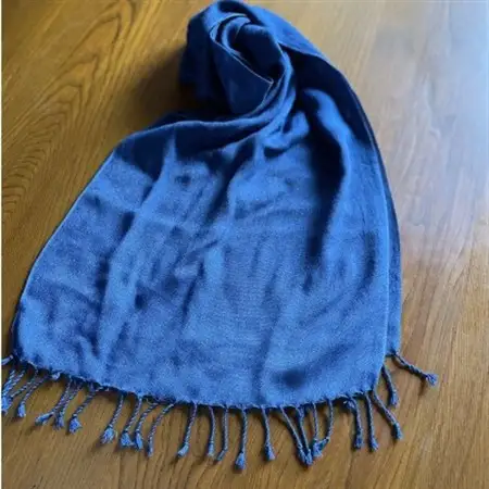 藍染めストール　aiiro_装飾品・工芸品 ショール・ストール 服飾小物 _【1528684】