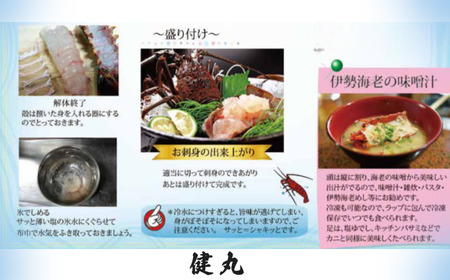 【 伊勢海老 】 活き〆冷凍伊勢海老 3kg