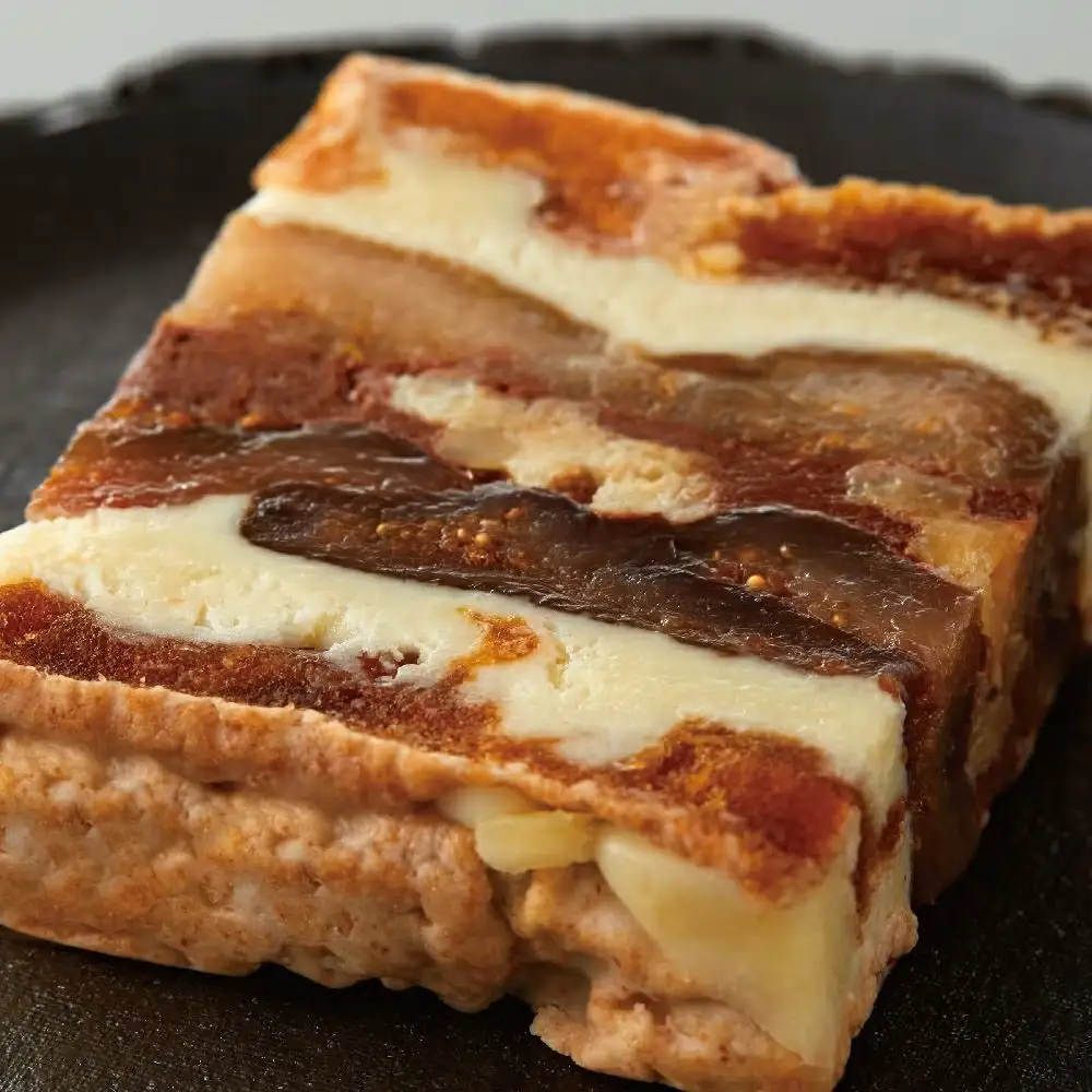 【一善や】干柿と胡桃と無花果のミルフィーユ(6個入り)