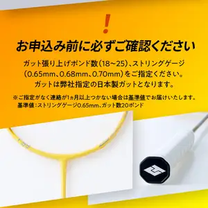 バドミントンラケット NEO S6J (ネオ エスロクジェイ) R17002