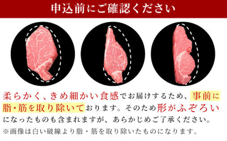 佐賀牛ヒレステーキ 2枚（計280g） / 牛肉 ブランド牛 / 佐賀県 / 佐嘉ZEYTAKUYA（やま田商店）[41AQAA024]