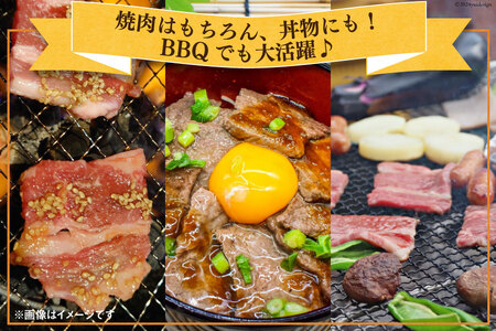 肉 牛肉 黒毛和牛バラ 焼肉用 300g×6 計1.8kg [甲斐精肉店 宮崎県 美郷町 31as0121]