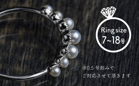 pt900 淡水 パール リング 指輪 （RP-MR-0587） 鑑別書 保証書 ケース 付 ／ ジュエリー アクセサリー 宝石 プラチナ ギフト プレゼント 贈り物 記念日 お祝い 誕生日 人気 高級 山梨県 西桂町【n0528_liz_C】