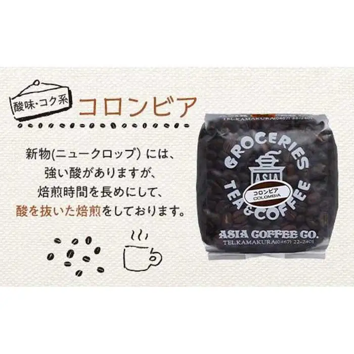 【豆のまま】自家焙煎コーヒー２００ｇｘ４種　つめ合わせセット（C,G,B,T) | コーヒー 自家焙煎 コーヒー豆 人気 おすすめ  セット 飲み物 ギフト プレゼント 香り高い  送料無料 神奈川 鎌倉 コーヒー