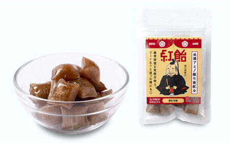 飴 戦国紅飴 徳川家康赤みそ味 10袋入り（計100粒） [ANBI016] 飴