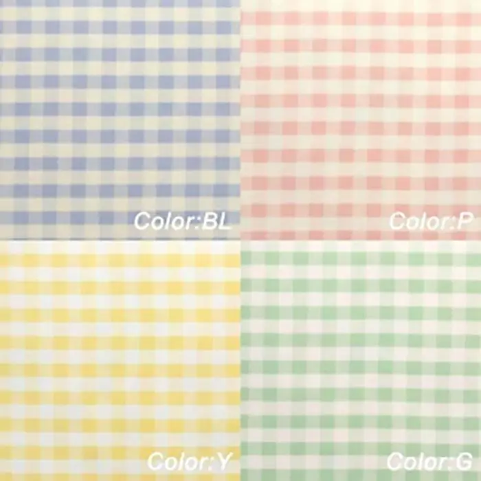 【ピンク×グリーン2枚組】ST ランチョン トレー M 33cm ミルキー チェック タツクラフト 【Tk82】