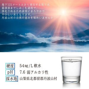 雲取のしずく（ナチュラルミネラルウォーター）（軟水）500ml×24本 雲取山由来の地下水 ／ 軟水 飲料水 ペットボトル 備蓄水 防災用品 災害対策 非常用 まろやか 人気 おいしい【tab0220】