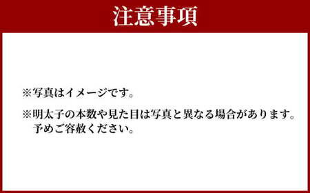 かねふく 無着色 辛子明太子 一本物 400g