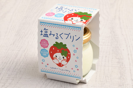 塩ミルクプリン～いちごソース付～(H017115)