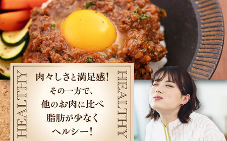 鹿肉 ひき肉 600g (300g×2P)  鹿肉 ジビエ ハンバーグ 北海道 [AJAO056]