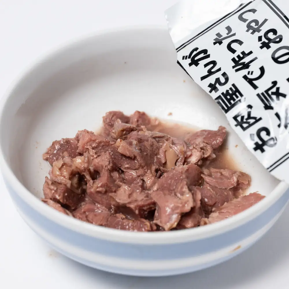 【ペット家ヨシナガ】猪肉サイコロレトルト500g