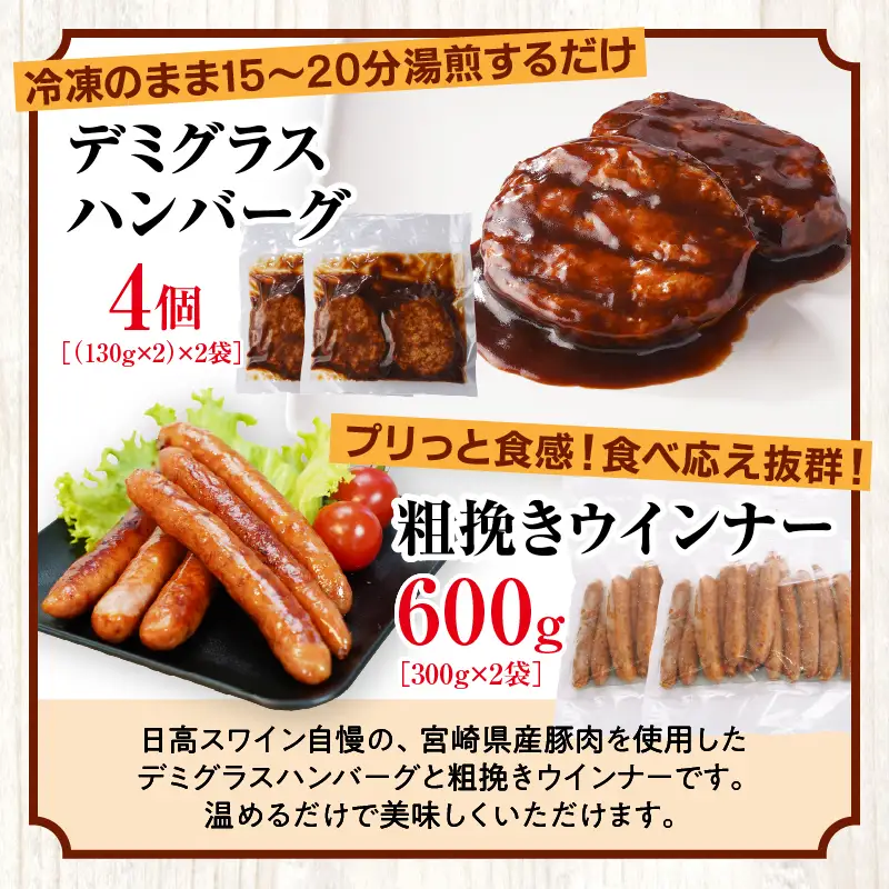 豚肉 しゃぶしゃぶ 豚肉[宮崎県産 ロース セット 日高さんげ ウデorモモ 各300g×2]