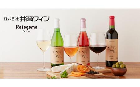 井筒ワイン 酸化防止剤無添加 井筒コンコード 赤甘口 720ml × 2本 発売元 株式会社片山