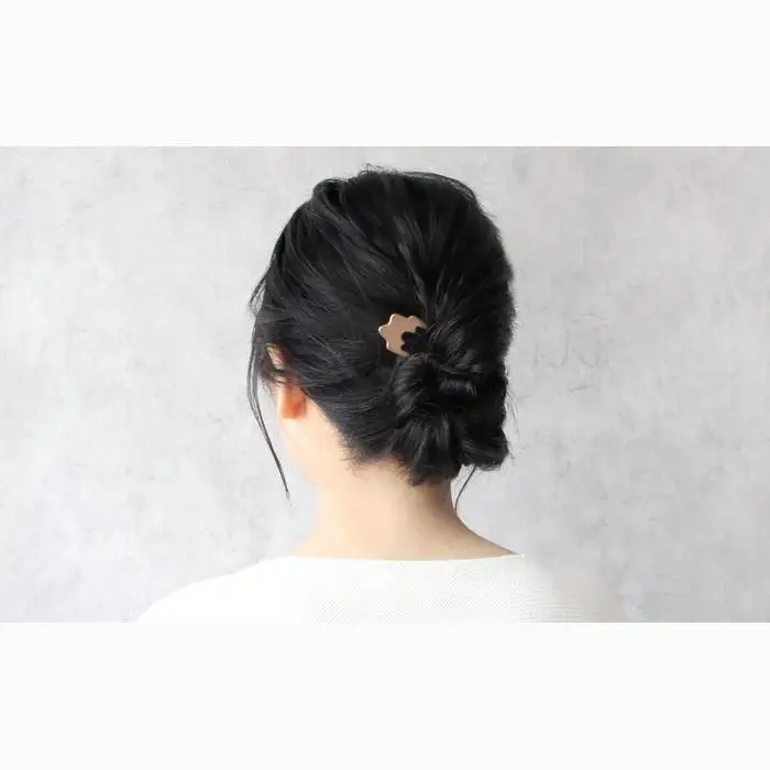 まるでジュエリー☆かんざし　Basic Curvy　ピンクゴールドメッキ