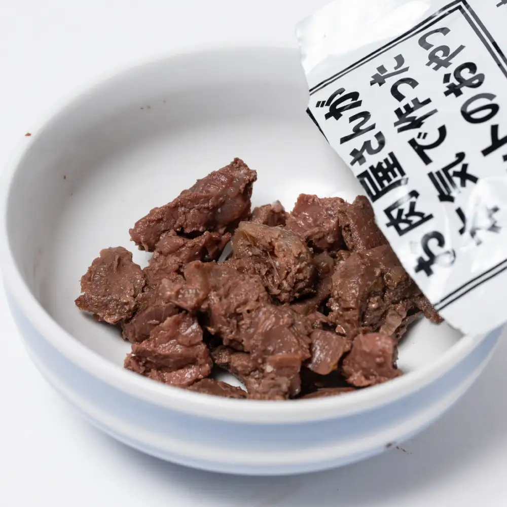 【ペット家ヨシナガ】馬肉サイコロレトルト500g