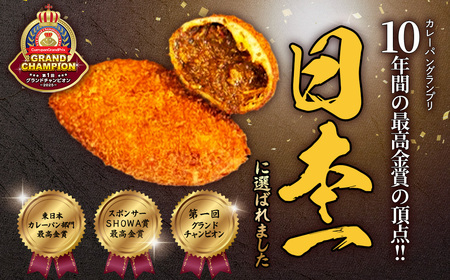2025最高金賞受賞　コトコト煮込んだカレーパン / パン カレーパン かれーぱん 最高金賞 受賞 野菜たっぷり 無加水 自家製 お取り寄せ５個 セット 冷凍 木更津市 千葉県 KCP001