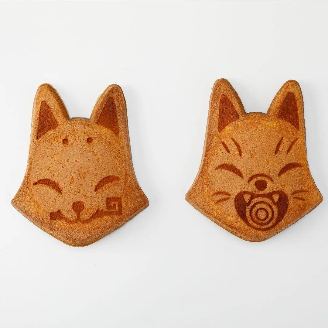 【エールトリート】きつねせんべい和菓子セット