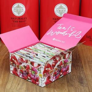 ムレスナティー 40種の人気ブレンドコレクション 贈り物にも最適！｜野洲市 ムレスナティー 紅茶 アソート セット フレーバーティー 香り豊か ティータイム 贈答用 ギフト プレゼント お取り寄せ 通販 ふるさと納税｜