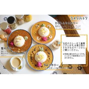 【ラメリストア】本格スパイスカリー（ラメリカリー）720g×1袋＋当店人気の本格チャイSET