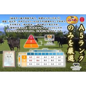 【A5ランク近江牛】焼肉　赤身上モモ（600g）4~6人前