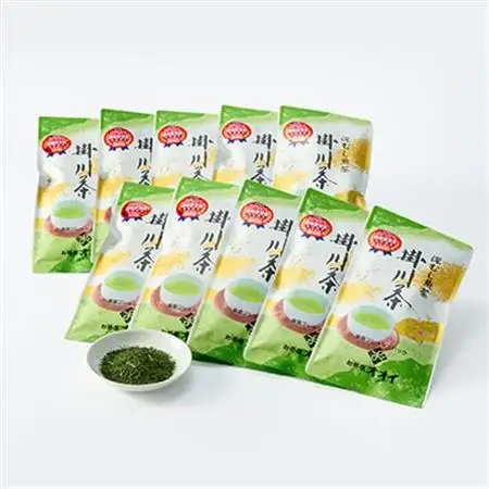 茶審査技術八段 掛川最高有段者 大井丈司監修!深蒸し掛川茶一番茶製造!100g×10袋セット【配送不可地域：離島・沖縄県】【1096815】