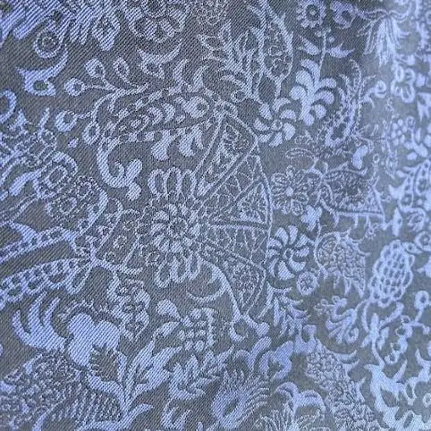 【美濃利】Makuakeで大好評！西陣織と京友禅が織りなす京都のネクタイ《ネイビー》