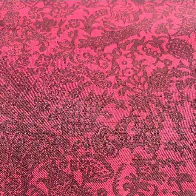 【美濃利】Makuakeで大好評！西陣織と京友禅が織りなす京都のネクタイ《ボルドー》