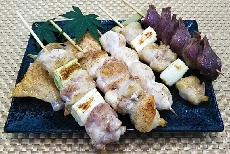 0011-38-02 静岡県産銘柄鶏 「富士の鶏」 焼きとりセット 6種 計25本