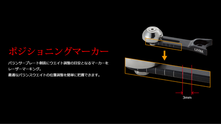 LIVRE リブレ SB 70-75（ダイワ右）（ガンメタ×レッド） F25N-591[AMBB138-5]