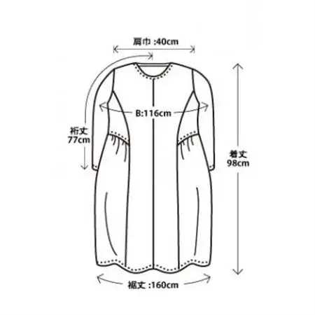 着物リメイク　ワンピース　お仕立券_装飾品・工芸品 女性・レディース 洋服 _【1534480】
