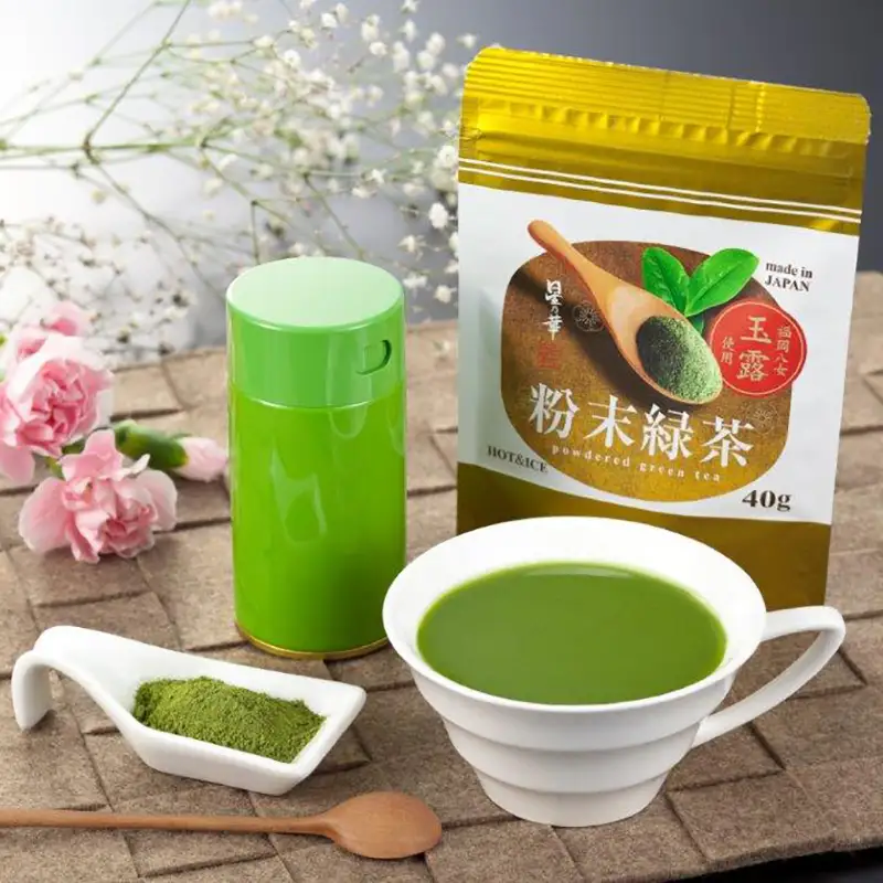 八女星野茶 星乃 玉露粉末茶40g×4袋【A5-272】