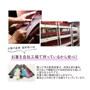 箸屋がこだわったお箸の福袋 5膳入  [BFDC001]