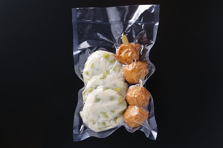 さつま揚げ 枝豆天さつま揚げセット 真空パック入り 魚万商店 10-026
