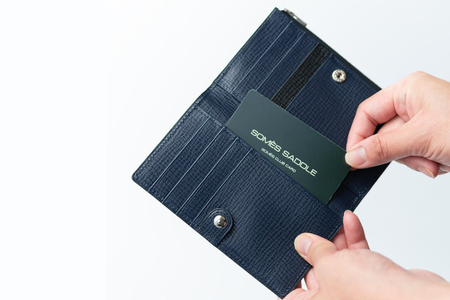 SOMES 財布 メンズ OF-07 フラグメントケース (ブラック) [ソメスサドル株式会社 北海道 砂川市 12260648-a] 