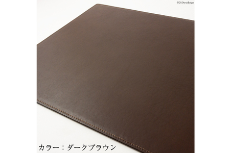 (受注生産) SOMES CO-07 デスクマット B2 (ダークブラウン) [ソメスサドル 北海道 砂川市 12260654-d] 