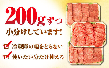 【A4～A5ランク】長崎和牛 焼肉セット 800g (モモ400g・肩ロース200g・カルビ200g)《壱岐市》【シュシュ】 牛 牛肉 和牛 国産 長崎和牛 焼肉 焼き肉 焼肉用 モモ ロース カルビ 冷凍配送 小分け [JGE023]